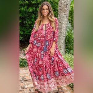 Natural Life Auguste Boho Maxi Dress